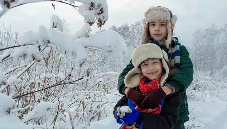 Изненадата дойде в края на зимата тамВнезапен студен фронт беше
