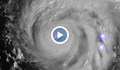 Сателитни кадри показват окото на урагана „Иън”