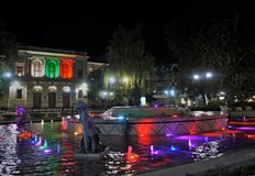 Българският трикольор грейна в светлини на площад Батенберг по случай