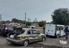 Русия и Украйна се обвиняват взаимно за обстрела на автоколонатаСпоред