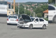 Шофьор на автомобил е отнел предимството на мотористаНа 11 септември