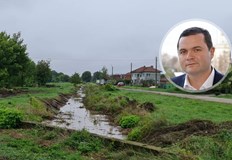 Вчера бях на място в Червена вода където каналът отново