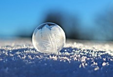 На много места в страната тази сутрин падна и първата