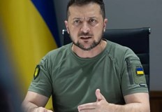Украинският лидер обяви това броени минути след като Русия официално