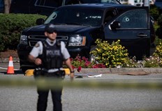 Заподозреният е открит и е задържан от полициятаКанадската полиция арестува