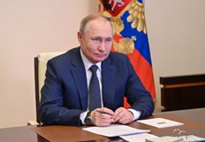 Руският президент Владимир Путин отправи обръщение към руснацитеВ него той обяви