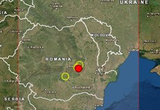 Земетресение разлюля Югозападна Румъния днес в 14 57 часаТрусът е с магнитуд