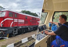 След  извършване на необходимите тестове локомотивът ще обслужва влаковете между Септември и