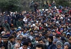 Керванът на свободата конвой от десетки хиляди нелегални мигранти от