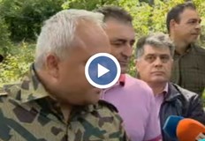 Сечище в горите над Карлово провери вицепремиерът и служебният министър