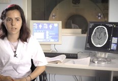 Тя учи в Медицинския университет в Плевен и вече работи