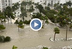 Ураганът Иън създава катастрофални метеорологични условия докато навлиза във ФлоридаТова
