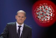 Германският канцлер е изолиран във федералното канцлерствоОлаф Шолц е дал