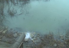 Сигнал за видимо променен цвят на водите на реката в