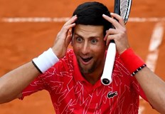 Ноле показа че освен с ракетата е добър и с