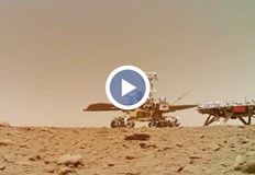 Марсоходът Zhurong кацна на планетата през май 2021 годинаЕкип от