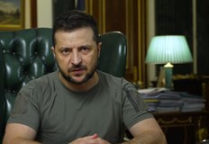 Украинският президент обаче не спомена за нов военен успех на изток