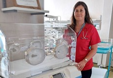 Отделението по неонатология на Университетска болница Канев получи дарение на