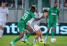 Така Лудогорец заема второто място във временното класиране в групата