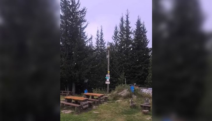 Снеговалежът е в района на хижа „Перелик“ Снеговалежът е в района на хижа „Перелик“