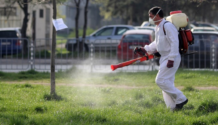 Обработката ще се извърши с безвреден за хора и животни препарат