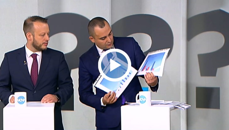 Дискусия между Йордан Терзийски от ПП и Александър Иванов от ГЕРБ-СДС