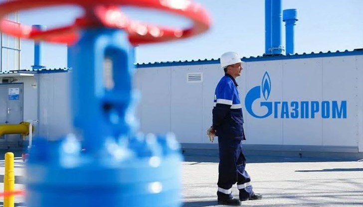 "Газпром" е намалил добива на газ с почти 16%