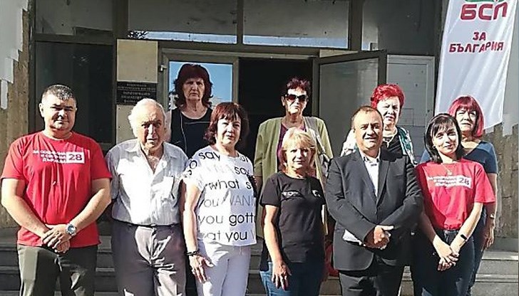 На събитието присъства водачът на листата на Коалиция БСП за България в Русе, Иван Иванов