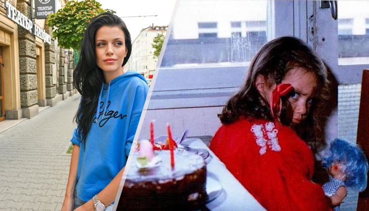 Актрисата показа снимки от детството си по случай рождения си ден