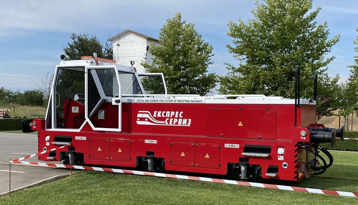 Русенският завод ще представи най-добрия си акумулаторен локомотив ES 3000 пред световната публика