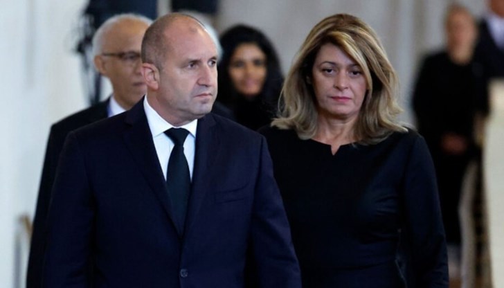 С него беше и съпругата му Десислава Радева