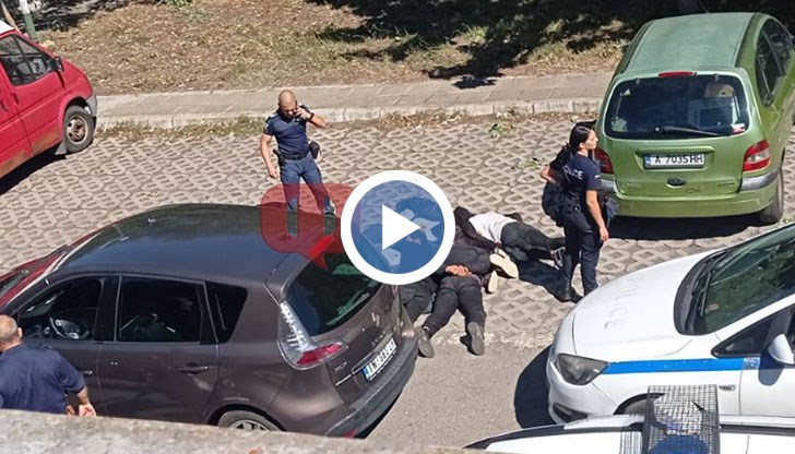 Това се е случило по централните улици на града