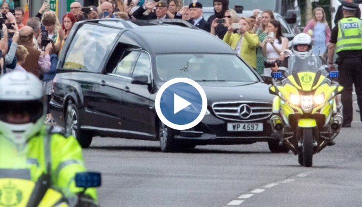 Във вторник със самолет на кралските военновъздушни сили ковчегът ще бъде превозен до Бъкингамския дворец