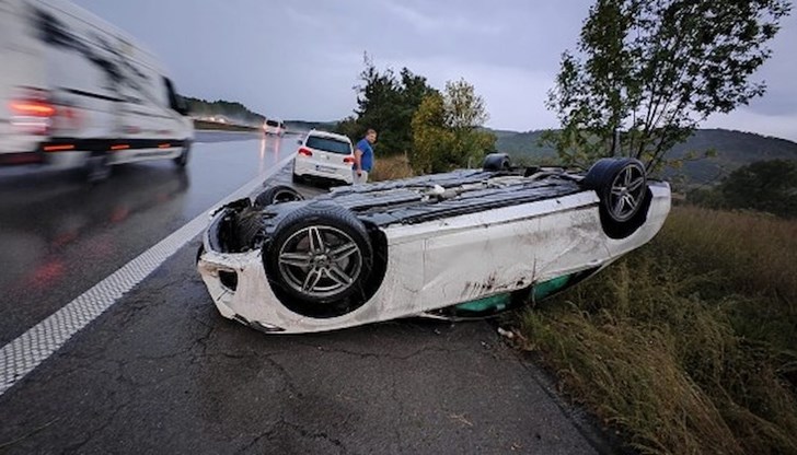 Участъкът е бил наводнен заради лошото време