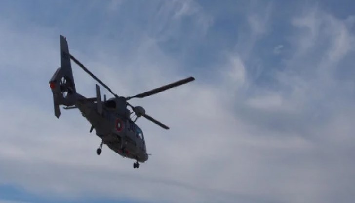 Хеликоптерът извършвал трeнировъчни полети от Варна до Щръклево и обратно