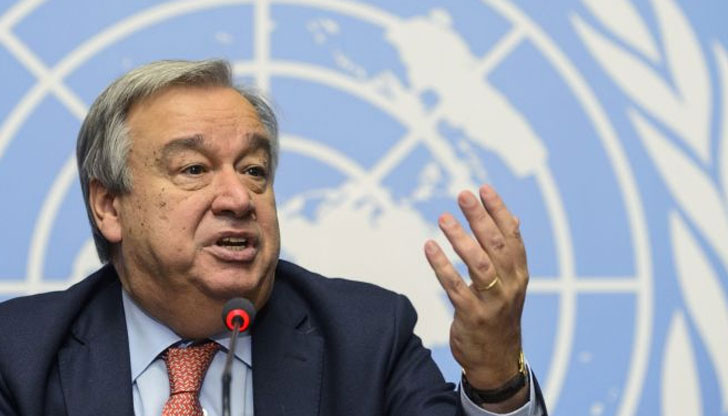 Снимка: Генералният секретар на ООН: Трябва да бъде сложен край на ядрения шантаж