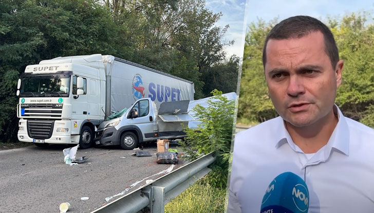 Кметът на Русе коментира тежката катастрофа на пътя Русе -