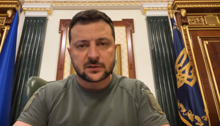 Украйна си била върнала още територииВолодимир Зеленски заяви, че руските