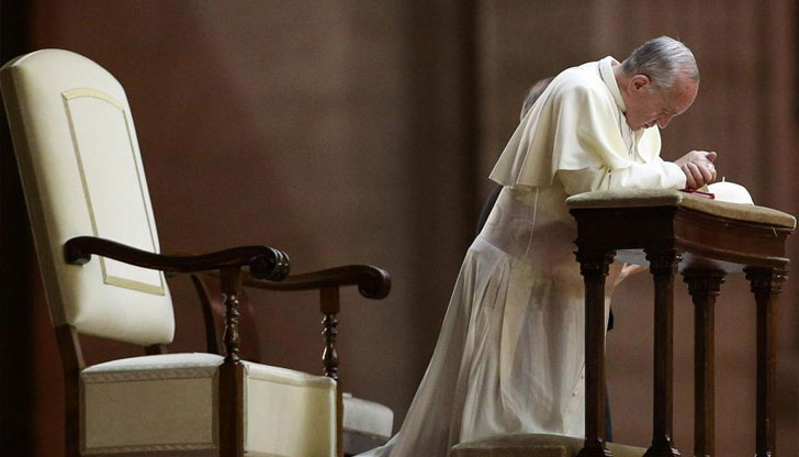 Преди дни понтификът предупреди, че Европа и целият свят са