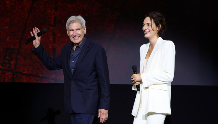 Лентата тръгва по екраните догодинаАктьорът Харисън Форд представи петия филм