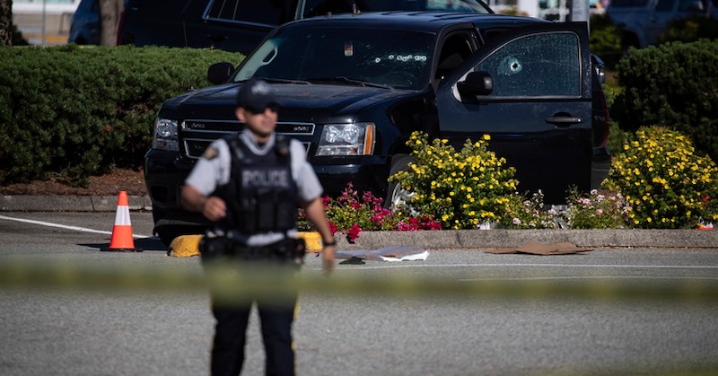 Заподозреният е открит и е задържан от полициятаКанадската полиция арестува