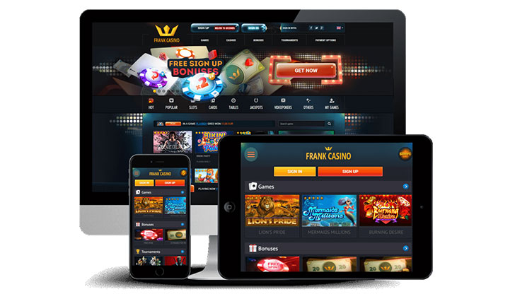 Франк казино е един от водещите сайтове за онлайн игри