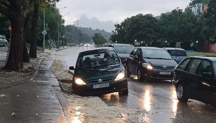 102 литра на квадратен метър дъжд е регистриран в Русе