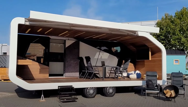 Българската мобилна къща Вая е уникален и единствен по рода си в