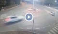 Камера е заснела катастрофата в Шумен, при която загина млада жена