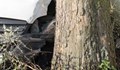 57-годишен шофьор на товарен автомобил е с комоцио след удар в дърво в Русенско