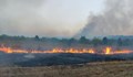 Пожар горя на военен полигон "Корен"
