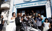 Сватба в църквата на Марадона в Мексико