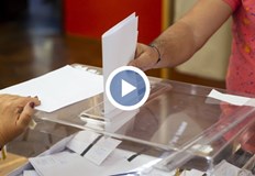 Там се е появил проблем с машината за гласуванеИзборният ден