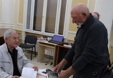 Гостът бе приятно изненадан от старите си познати д р Руденко